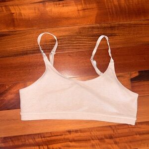 Ivivva Beige Adjustable Strap Bra